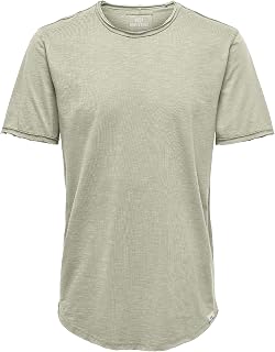 Only & Sons T-Shirt T-Shirts Long Line Fit Round Neck