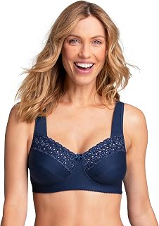 Miss Mary of Sweden Broderie Anglaise Non-Wired Cotton Bra