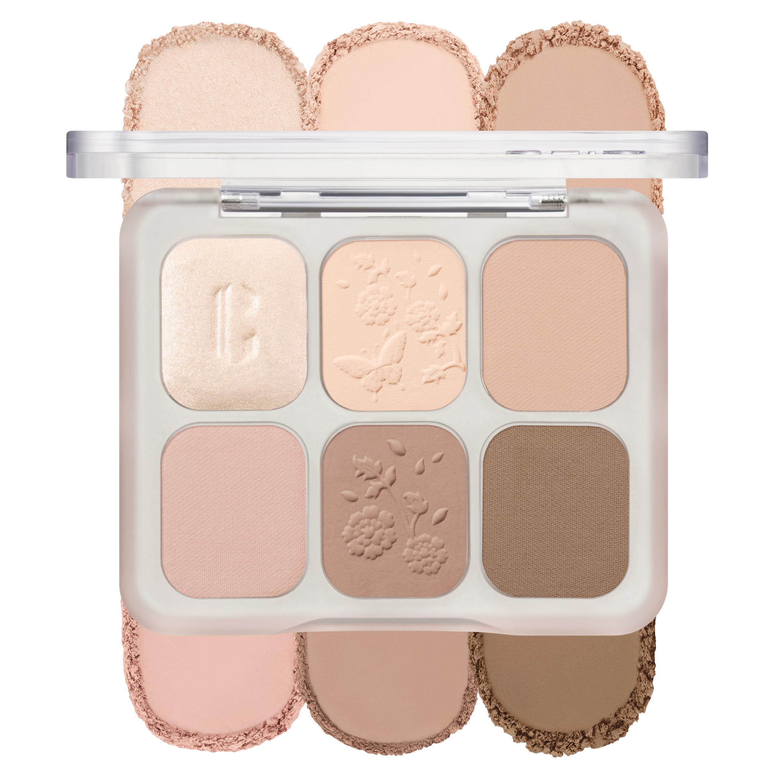 CLIO Muse Master Eyeshadow Palette, Korean Royal Heritage Edition, Baked Cream P