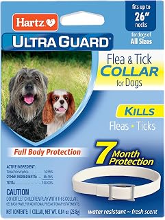 Hartz UltraGuard Flea & Tick Collar for Dogs and Puppies