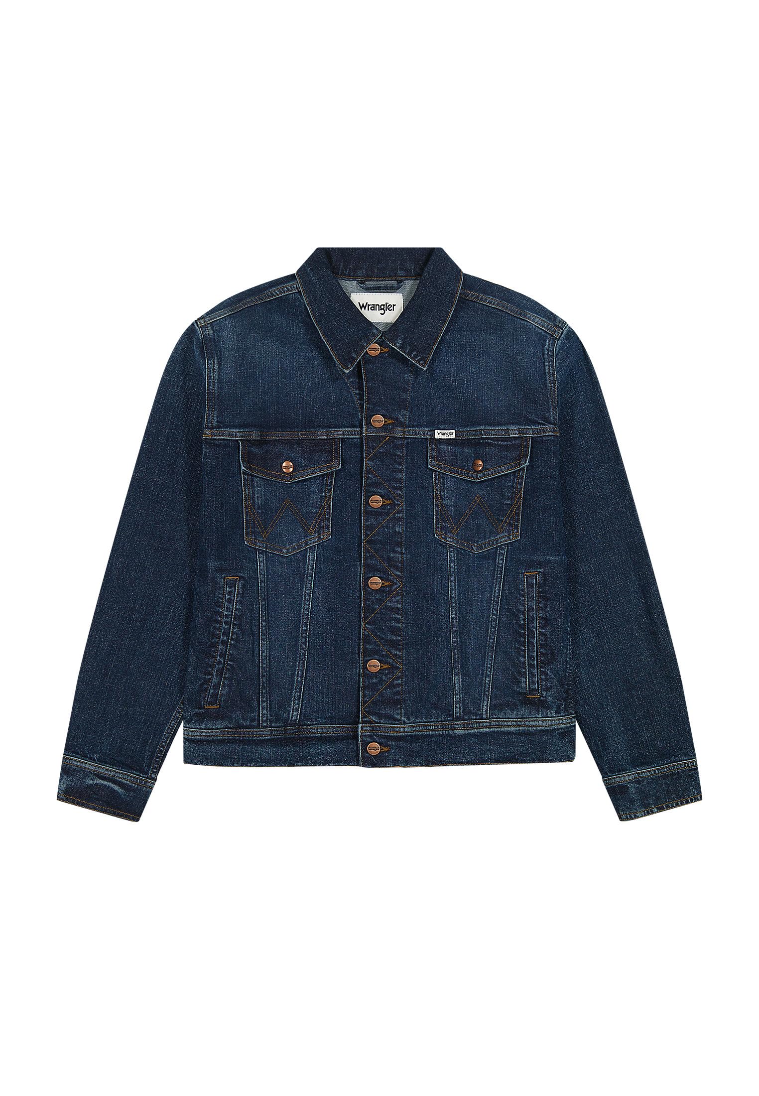 WRANGLER - Men's Jacket - Casual Fit - Classic Jacket - Mid Stone