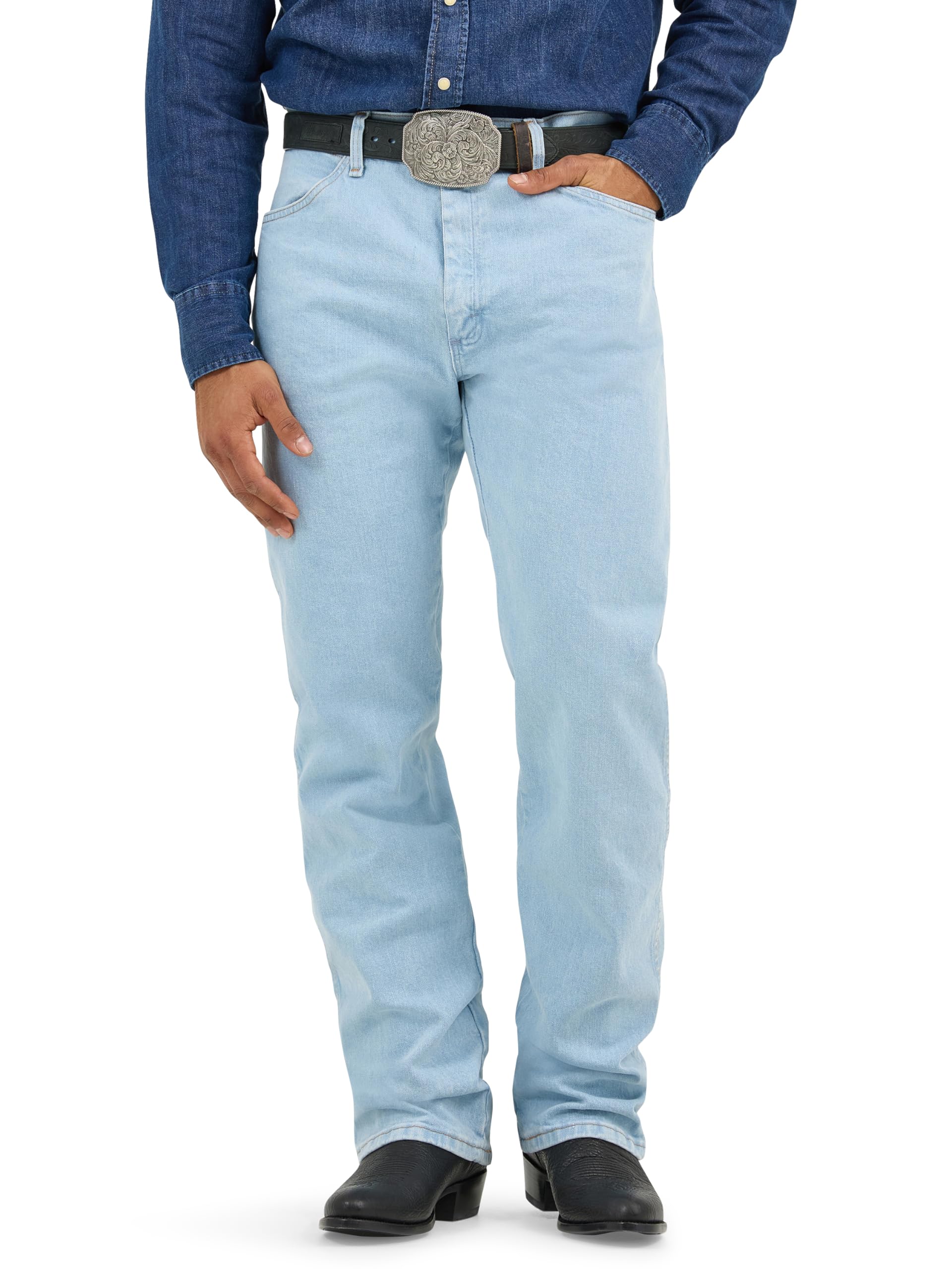 Wrangler Mens Cowboy Cut Active Flex Original Fit JeanJeans
