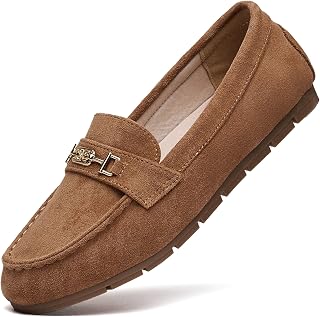 DeYashopin Women's Flats Shoes Leisure Shoes Slip On Work Shoes Comfort Walking Shoes