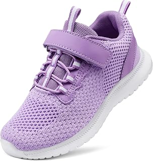 RUNSIDE キッズスニーカー 軽量テニスシューズ 男の子と女の子向け