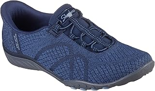 Skechers Women's Breathe Easy-Knitty Waves Hands Free Slip-ins Trainers