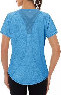 Gyabnw Women's Running T-Shirt Fitness Short Sleeve