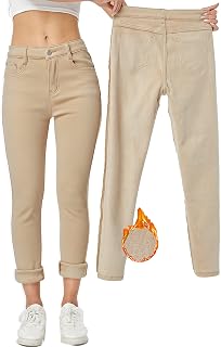 Yehopere - Women's jeans, Dark Khaki Colour, XL