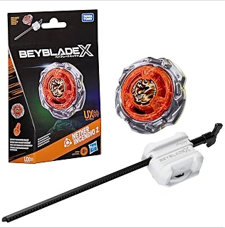 Beyblade X Nether Incendio Z UX Infinity Starter Pack Set | Takara Tomy Balance Type Top & Launcher, Battling Game Toys, Ages 8+