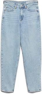 Vero Moda VMTESSA Women's High Waist High Waist Mom Jeans
