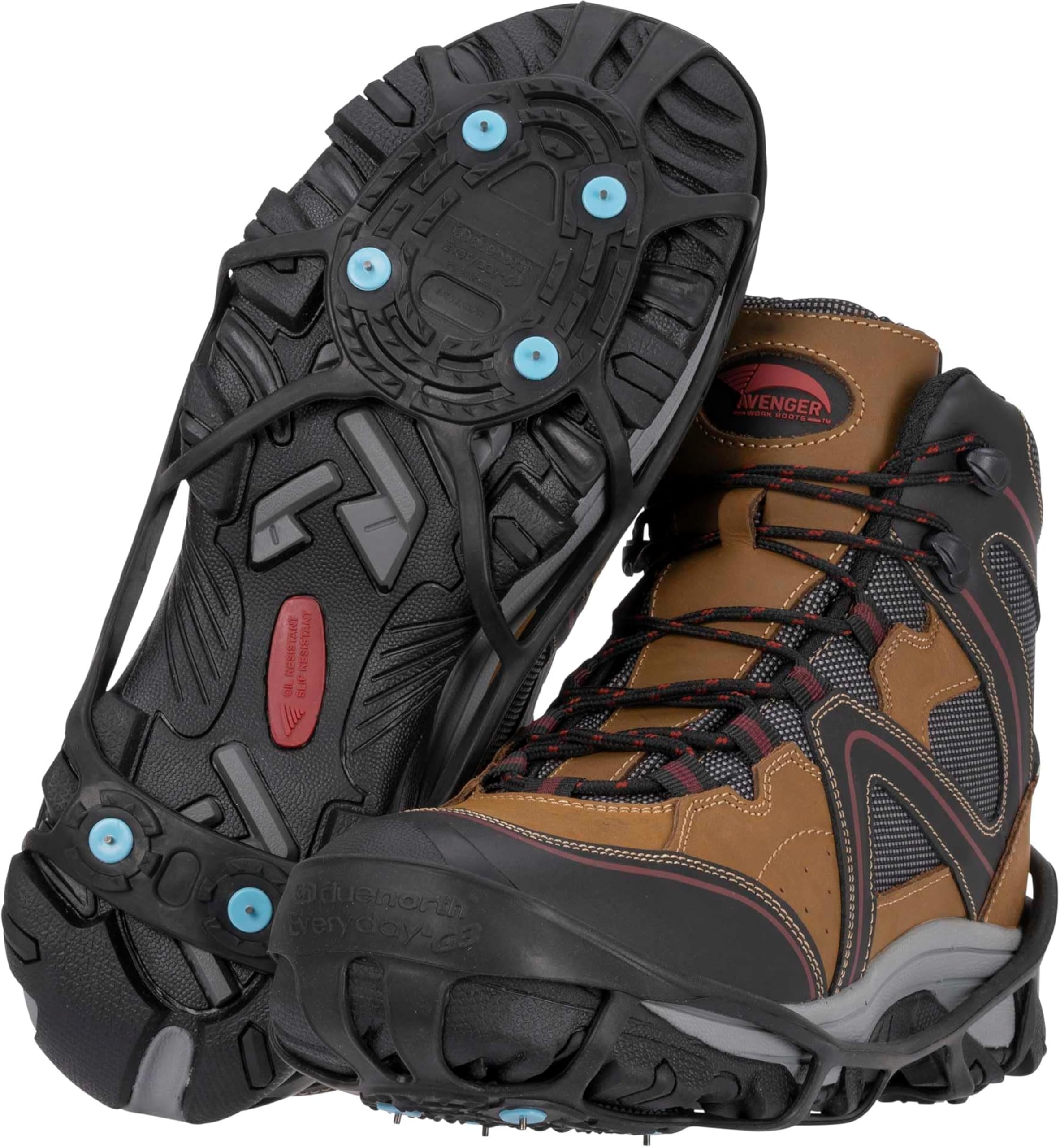 Due North Everyday G3 Ice Cleats for Walking and Running on Snow and Ice