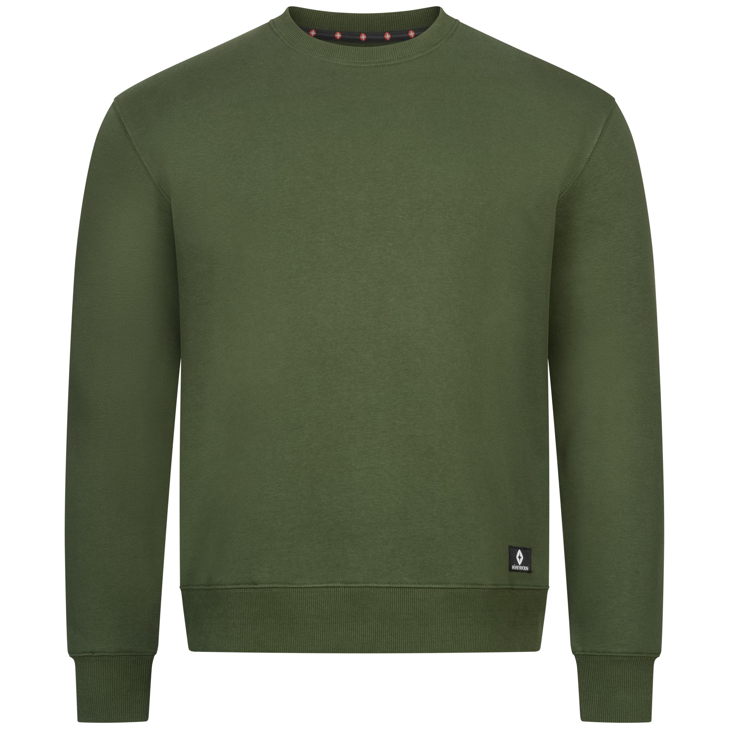 Höhenhorn Wallster Men's Sweatshirt with Crew Neck Pullover Cotton