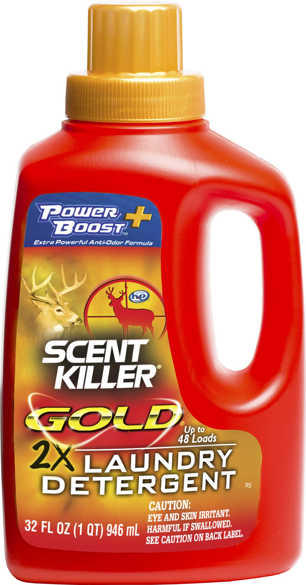 Wildlife Research Center Scent Killer Gold Power Boost Detergent 32 oz | Odor El