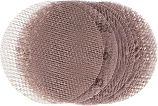 Generic 10pcs Mesh Sanding Discs 5 Inch Hook and Loop Sanding Net 800 Grits Dust Free Abrasive Pads for Car Wood Drywall Metal Polishing & Grinding