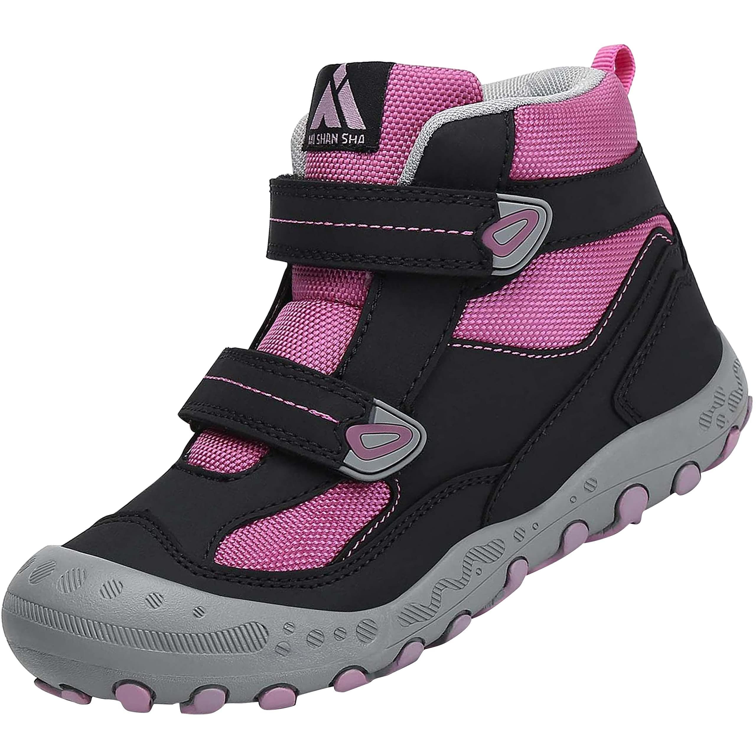 Mishansha Children's Hiking Shoes Non-Slip Mountain Trekking Shoes Size 7-5 UK