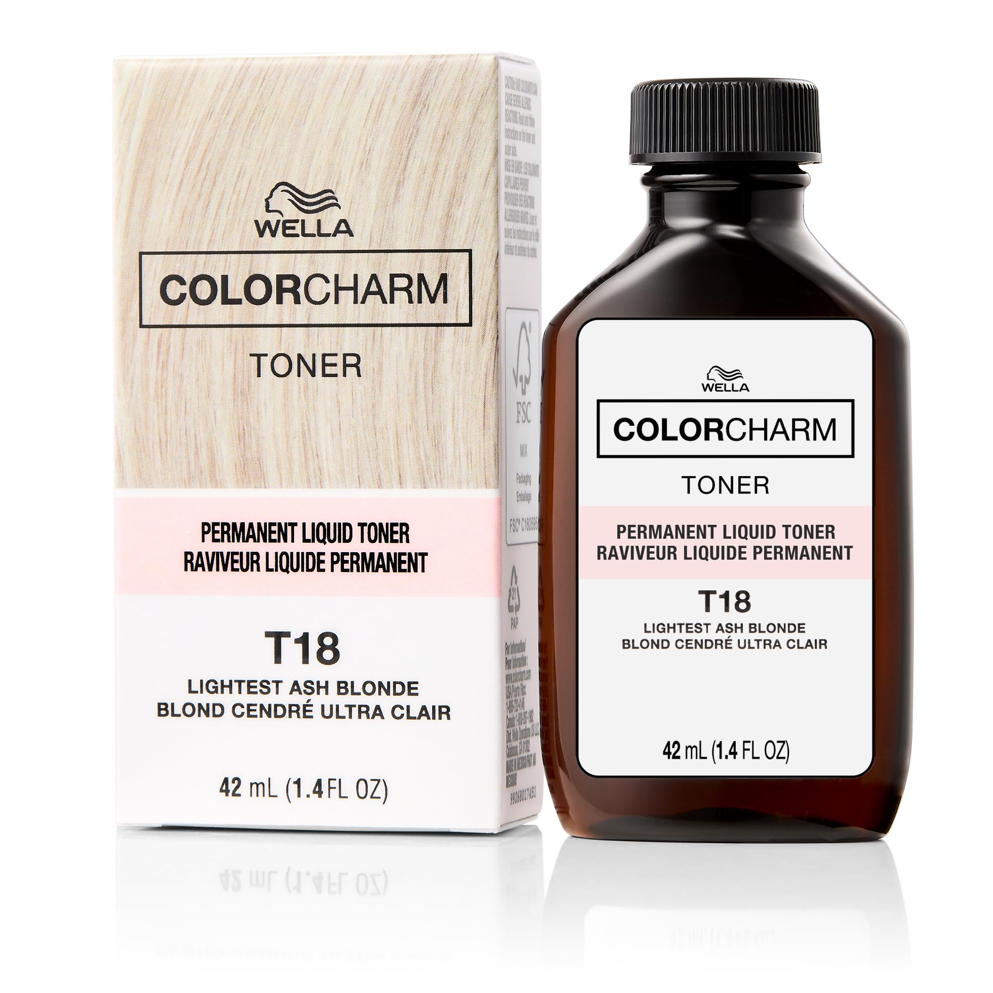 COLORCHARM Permanent Liquid Hair Toners | Neutralize Brass | Healthy-Looking Blo
