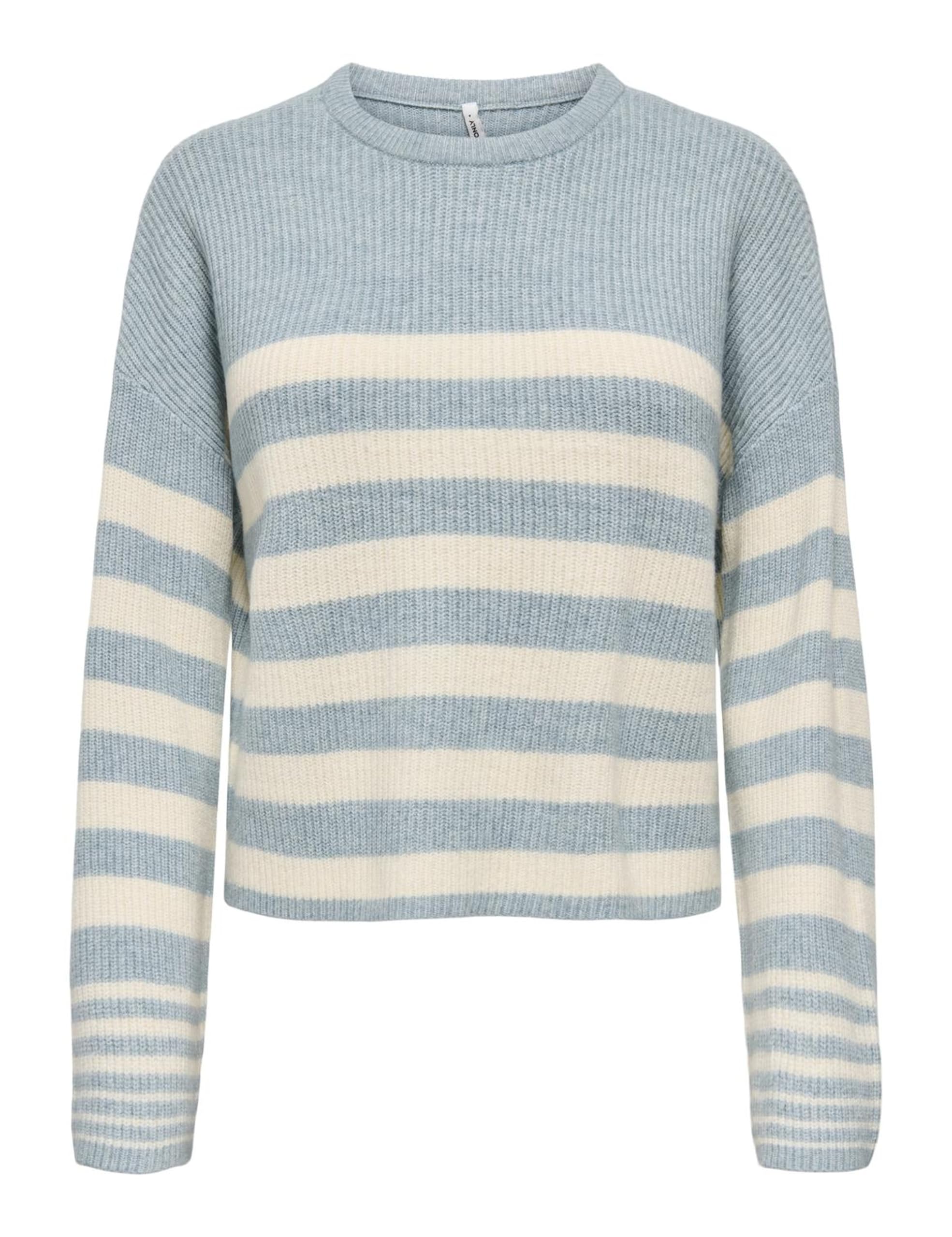 ONLY Onlkatia LS Rib Stripe O-Neck CC Knt Women's