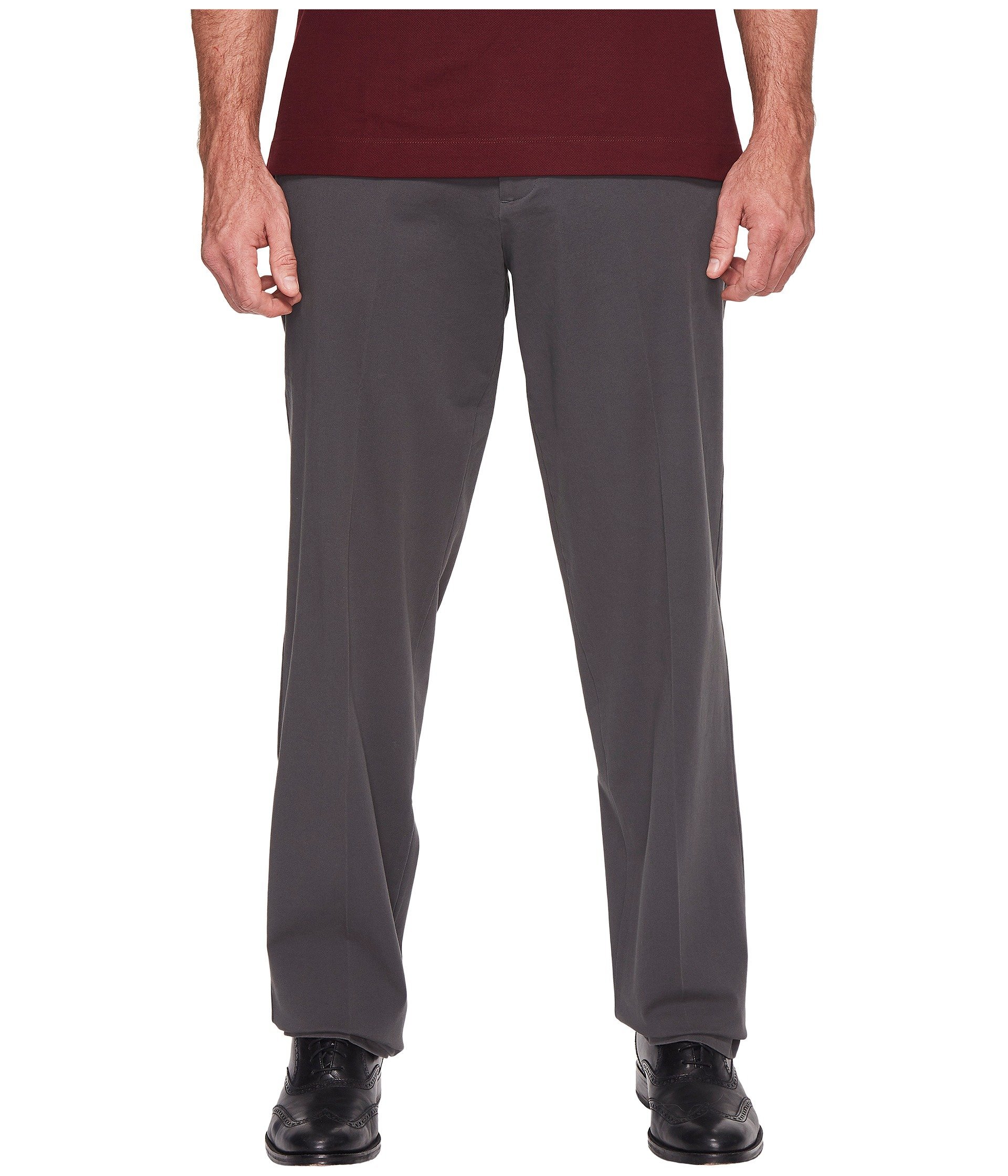 DOCKERS Classic Fit Workday Khaki Smart 360 Flex Men's Trousers (Standard and Bi