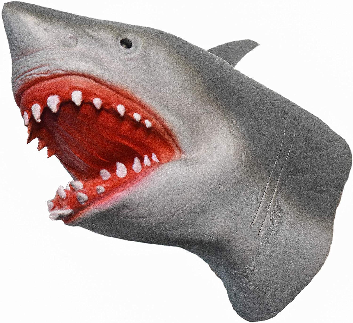 Yolococa Shark Hand Puppet Realistic Latex Animal Hand Puppets for Children Inst