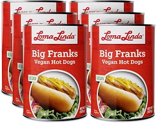 Loma Linda - Plant-Based - Big Franks (15 oz.) (Pack of 6)