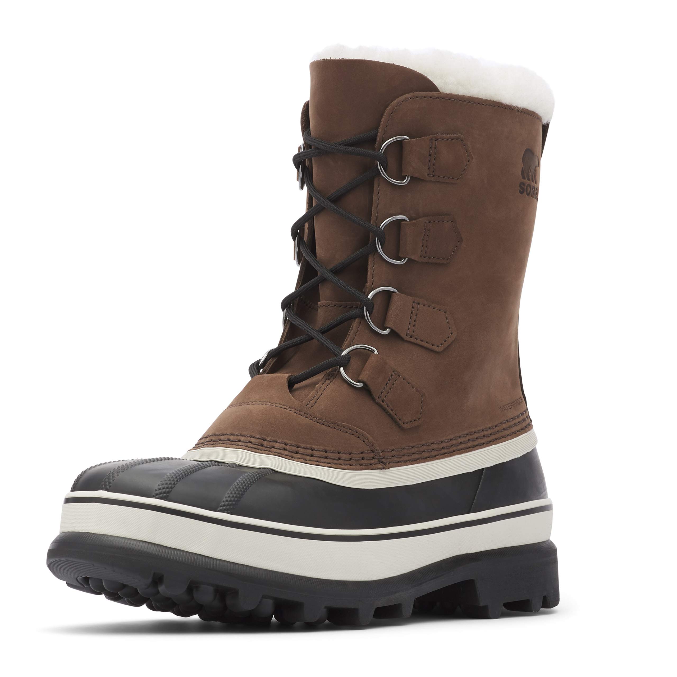 SOREL NM1000 CARIBOU Waterproof Cold Protection Winter Boots Snow Boots, Bruno