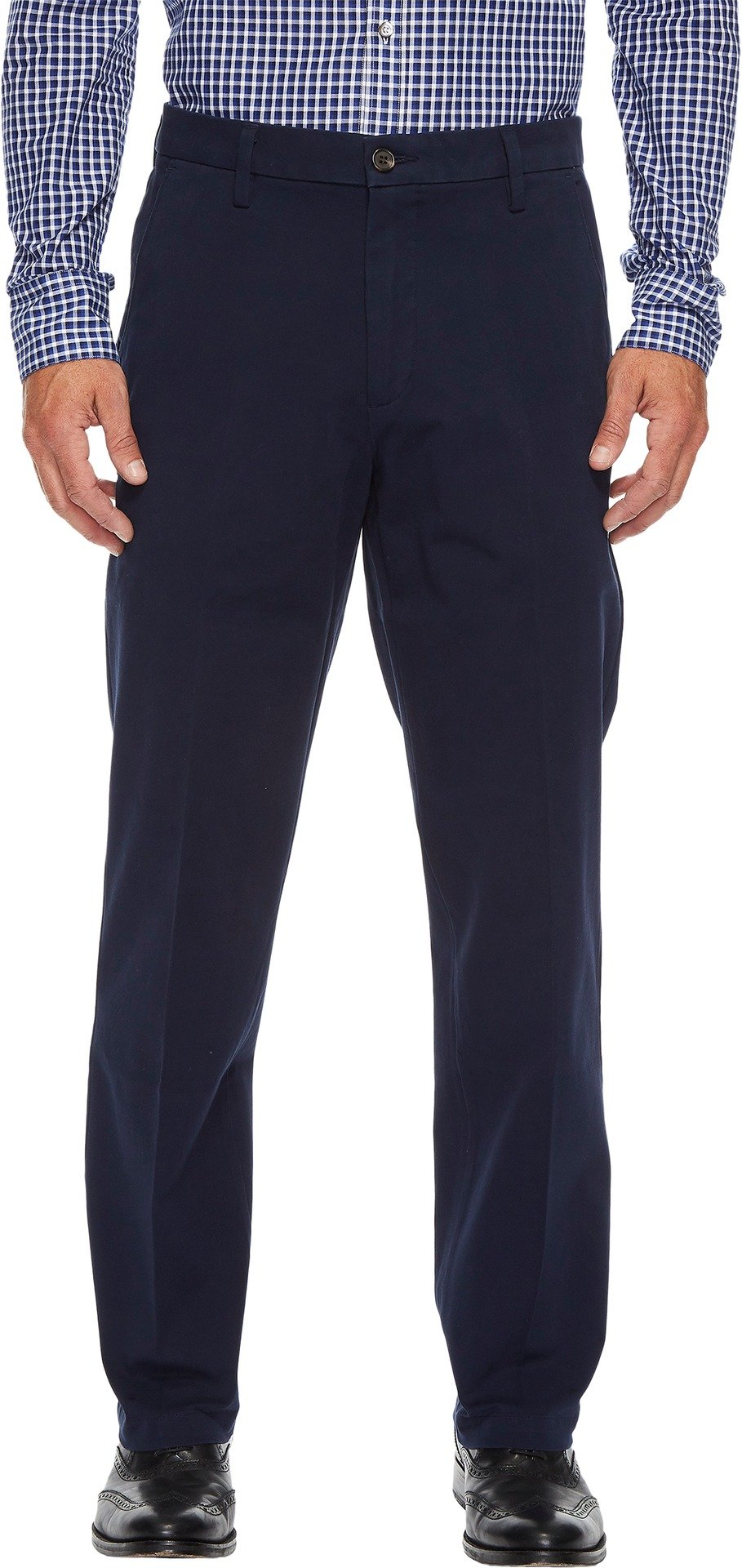 Dockers - Relaxed Fit Comfort Khaki Pants D4, Men's Leisure Trousers