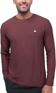 INTO THE AM Men's Performance Dri-Fit Long Sleeve Athletic Gym Shirt for Men S-3XL - Moisture Wicking Workout & Running Tee