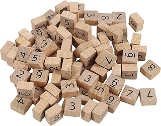 WE Games Sudoku Small Replacement Thinking Tiles for Wooden Sudoku Game