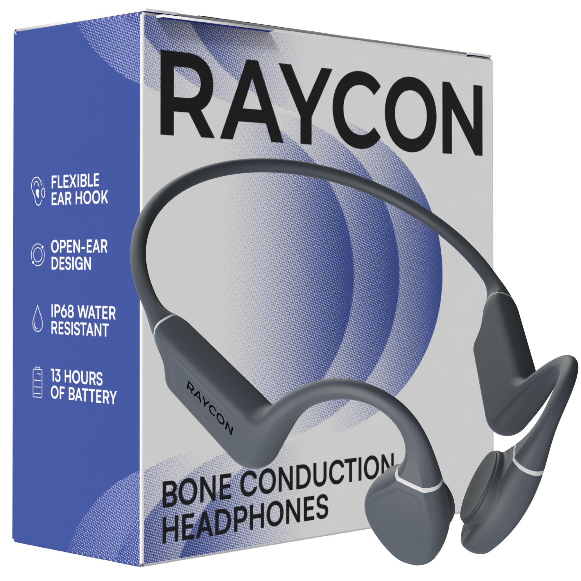 Raycon Bone Conduction Headphones - Open Ear Running Headphones & Bluetooth Earb