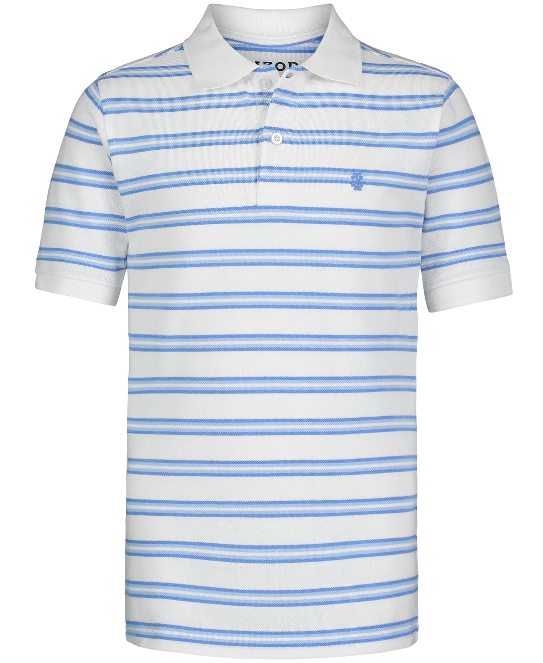 Izod Short Sleeve Pique Polo Shirt Bambini e Ragazzi