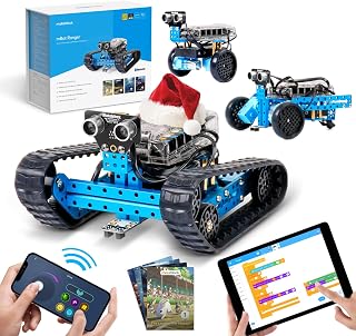 Makeblock mBot Ranger 3 in 1 Robotics Kit, Coding Robot Building Kit STEM Educational Toys Support Scratch Arduino Programming, Programmable Remote Control Robot Toys Gift for Kids Ages 10+