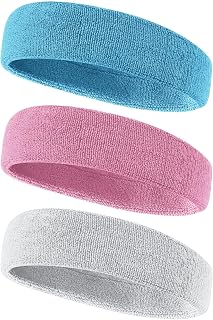 Headband Headband for Men and Women, Soft to the Touch, Moderate Thickness, Hair Turban, Bandana, Sweatproof, Towel Fabric, Stretchy, Antibacterial, Odor Resistant, Sports, Face Washing, Hair Tie,