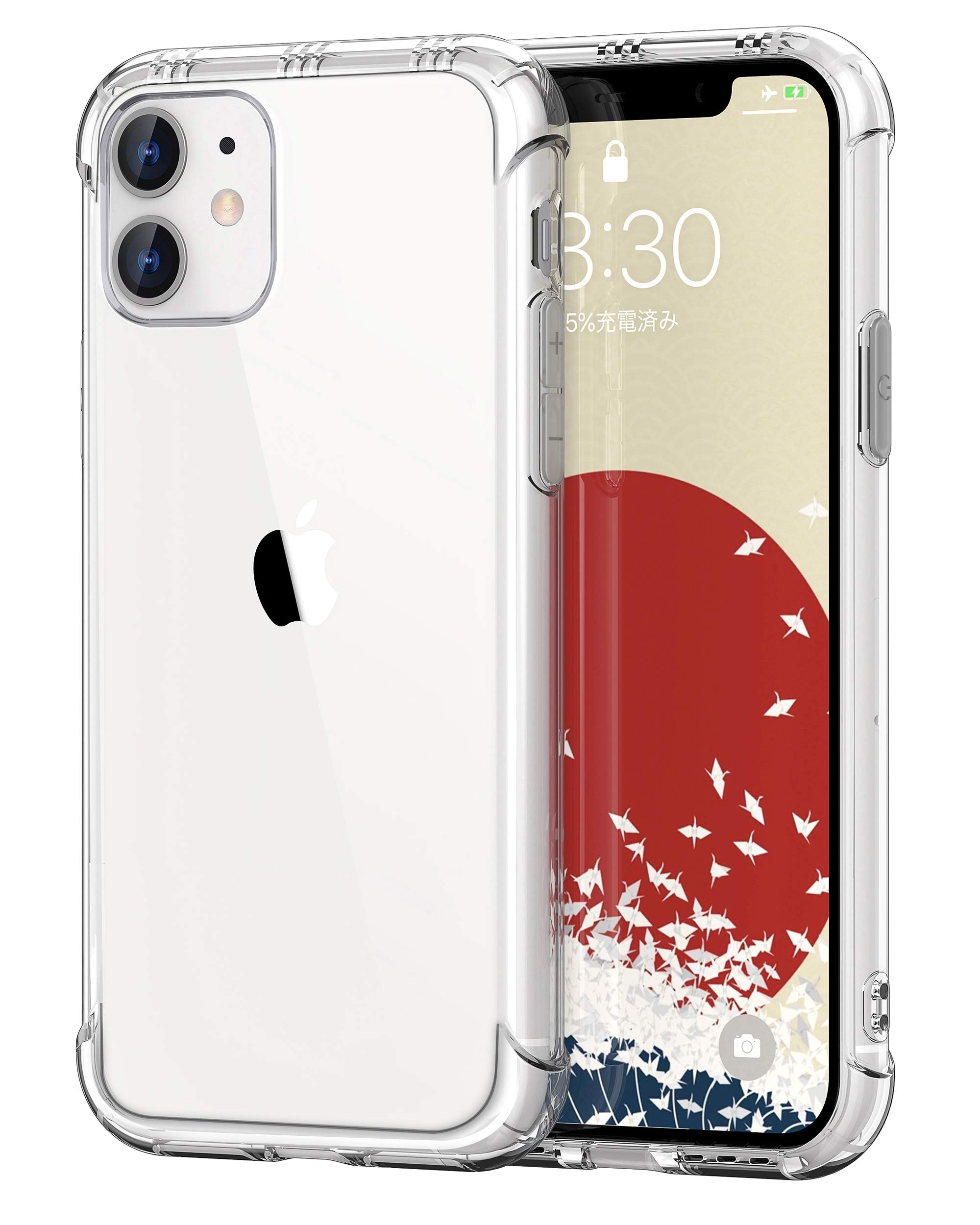 ONES Transparent Cover for iPhone 11, Shockproof, Shock Absorbent, Resonance Spe