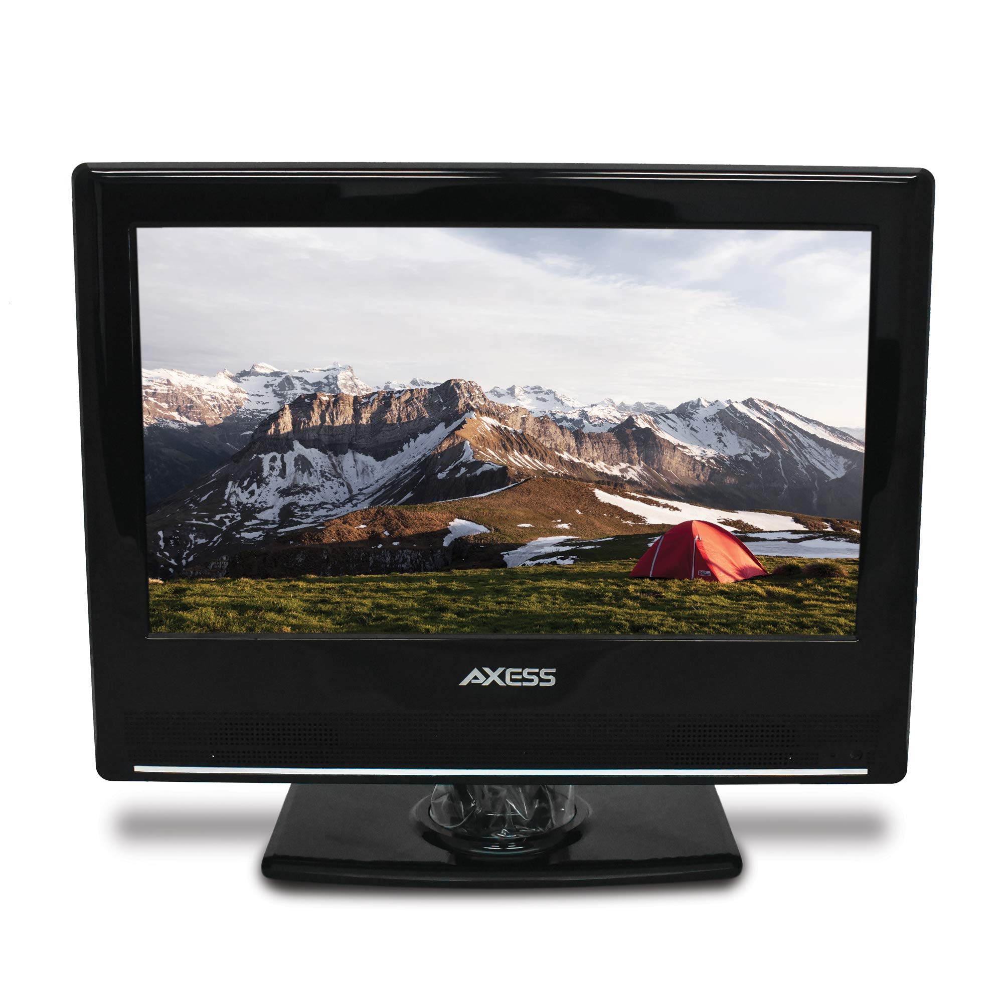 AXESS TVD1801-13 13.3-Inch LED HDTV, Features 12V Car Cord Technology, VGA/HDMI/