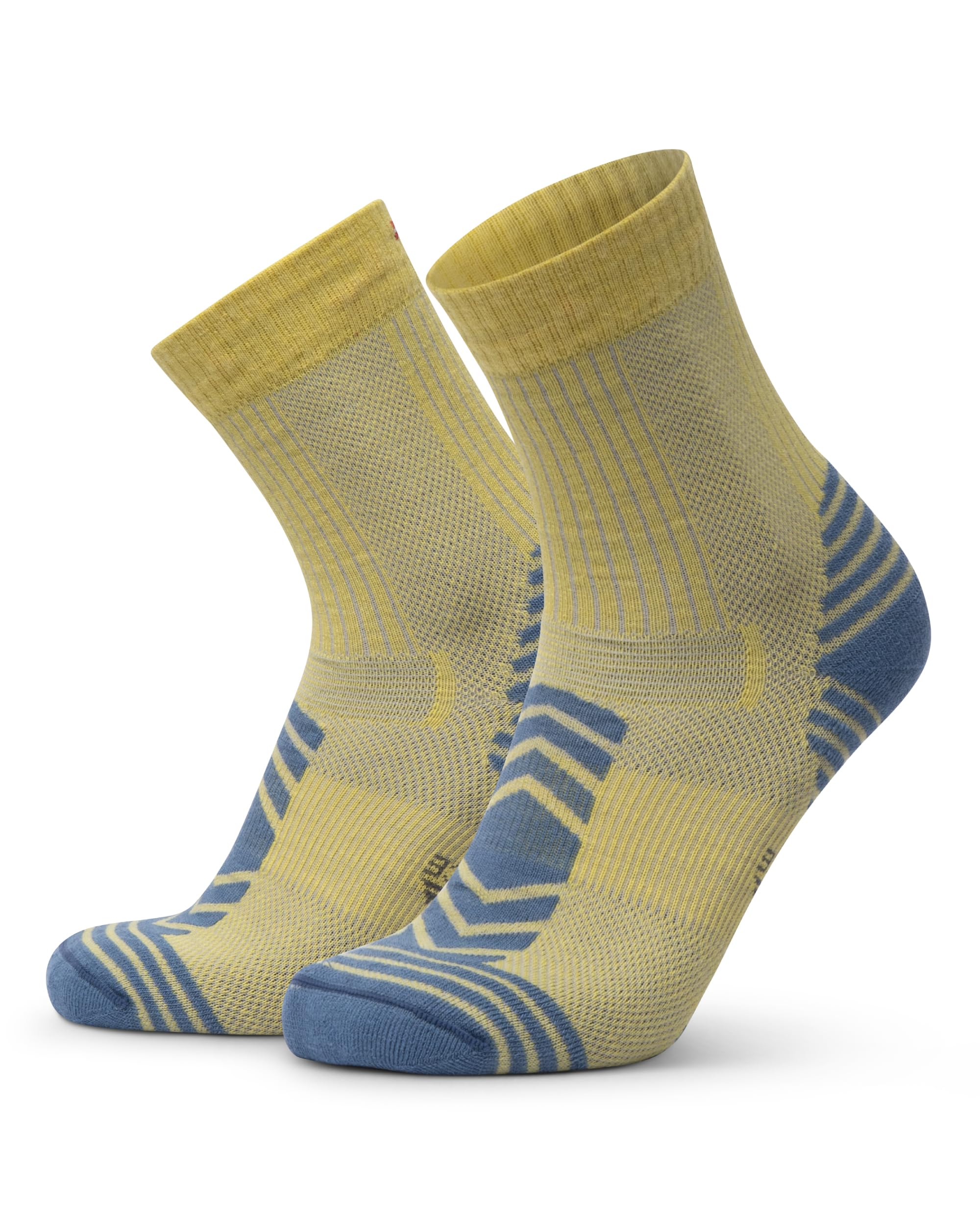 DANISH ENDURANCE Hiking Socks, Lightweight, Mountain Climbing Socks, Merino Wool