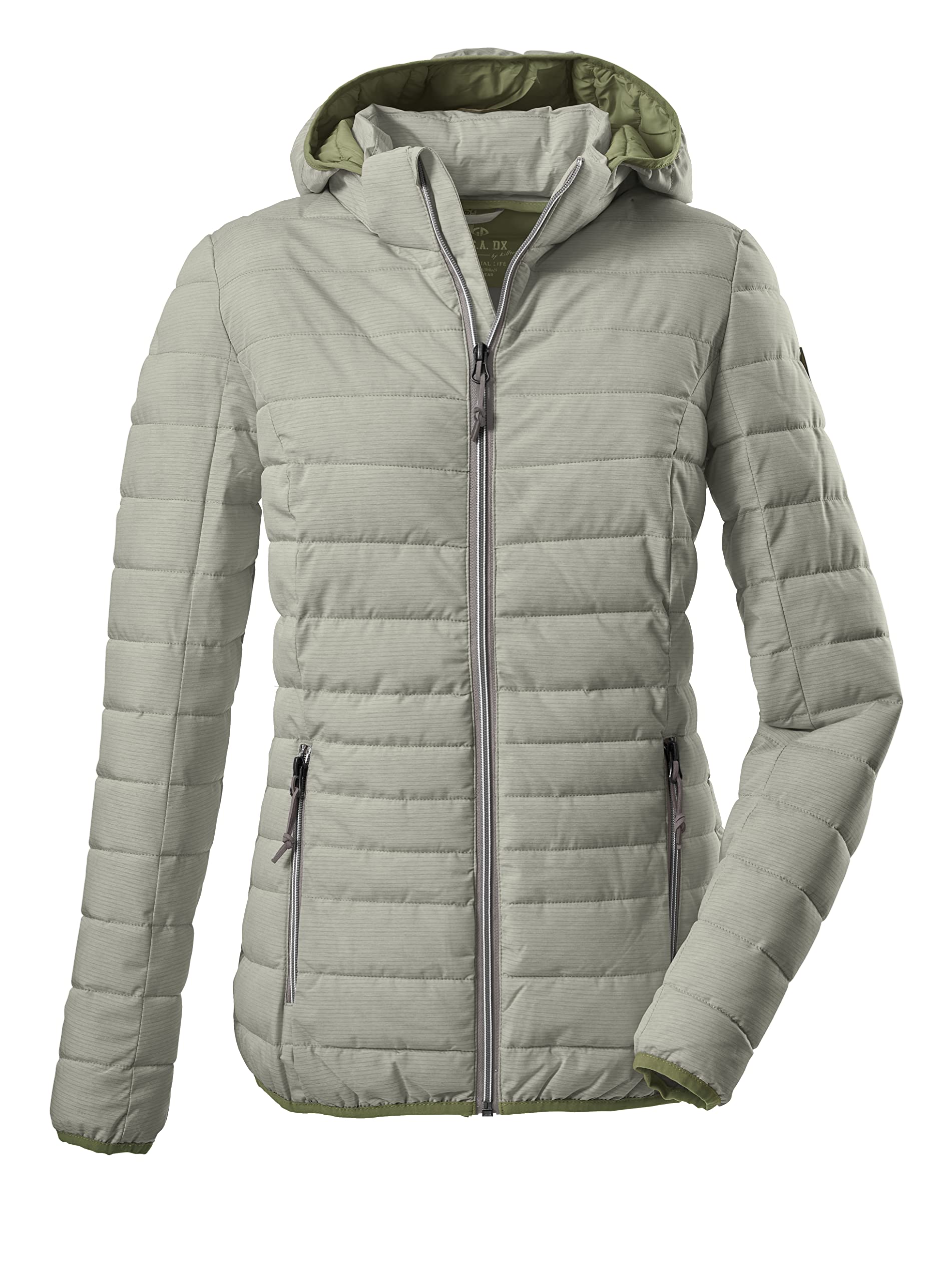 G.I.G.A. DX Women's Uyaka Stripe Casual Functional Zip-off Jacket