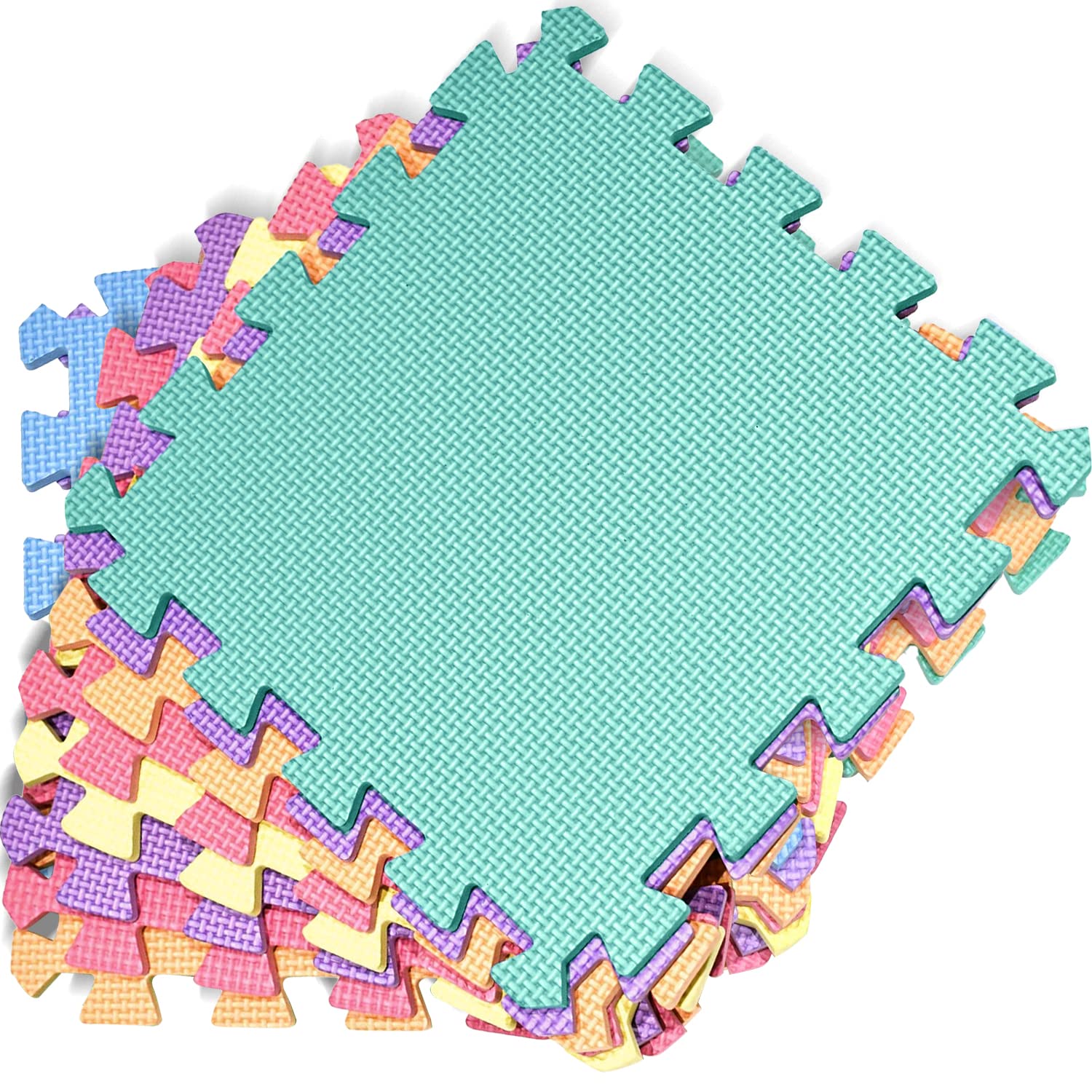 kidoola Foam Baby Play Mat (29x29cm) – Thick & Soft EVA Foam Interlocking Floor 