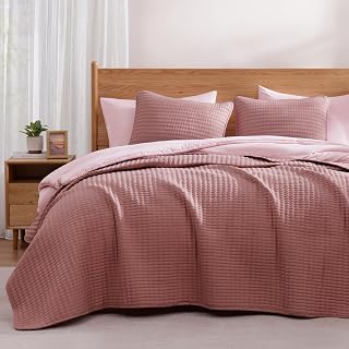 Queen Quilt-Lightweight Bedspreads Rose Red Queen Size Quilt Bedding Set