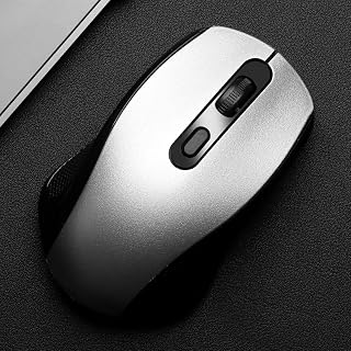2.4G USB Wireless Mouse, Ergonomic Design, Stable Connection Process, Low Latency, Plug and Play, Portable Wireless Gaming Mouse, Suitable for Laptop and Desktop