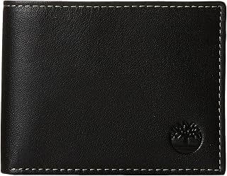 Timberland Mens Blix Slimfold Leather Wallet Billfold