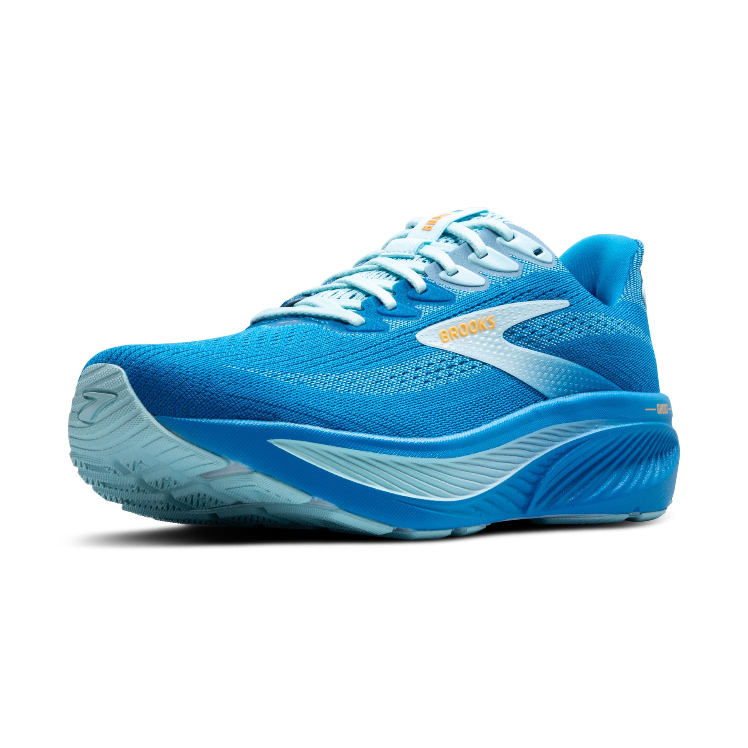 Brooks Ghost 17 Herren Laufschuhe Joggingschuhe White/pink Clay/Gecko