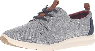 TOMS Womens Del Rey Sneaker Blue Chambray 41
