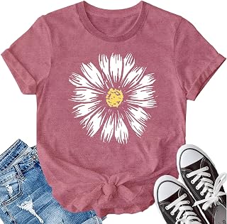 sunflower shirts for women inspirational t shirts casual t shirts short sleeve tee shirts