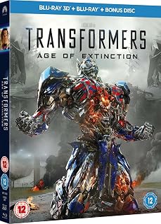 Transformers: Age of Extinction [Blu-ray 3D + Blu-ray + Bonus Disc]