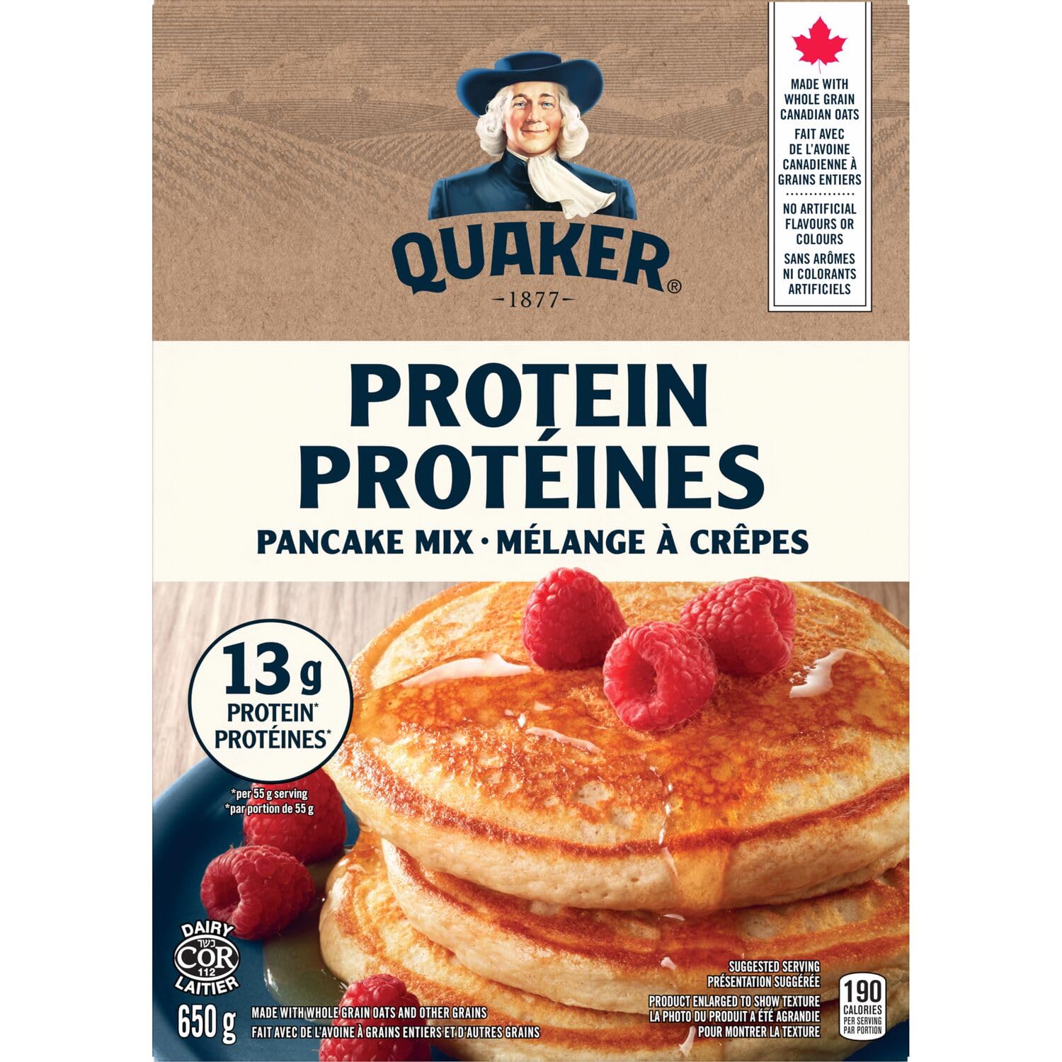 Quaker Protein Pancake Mix, 650g