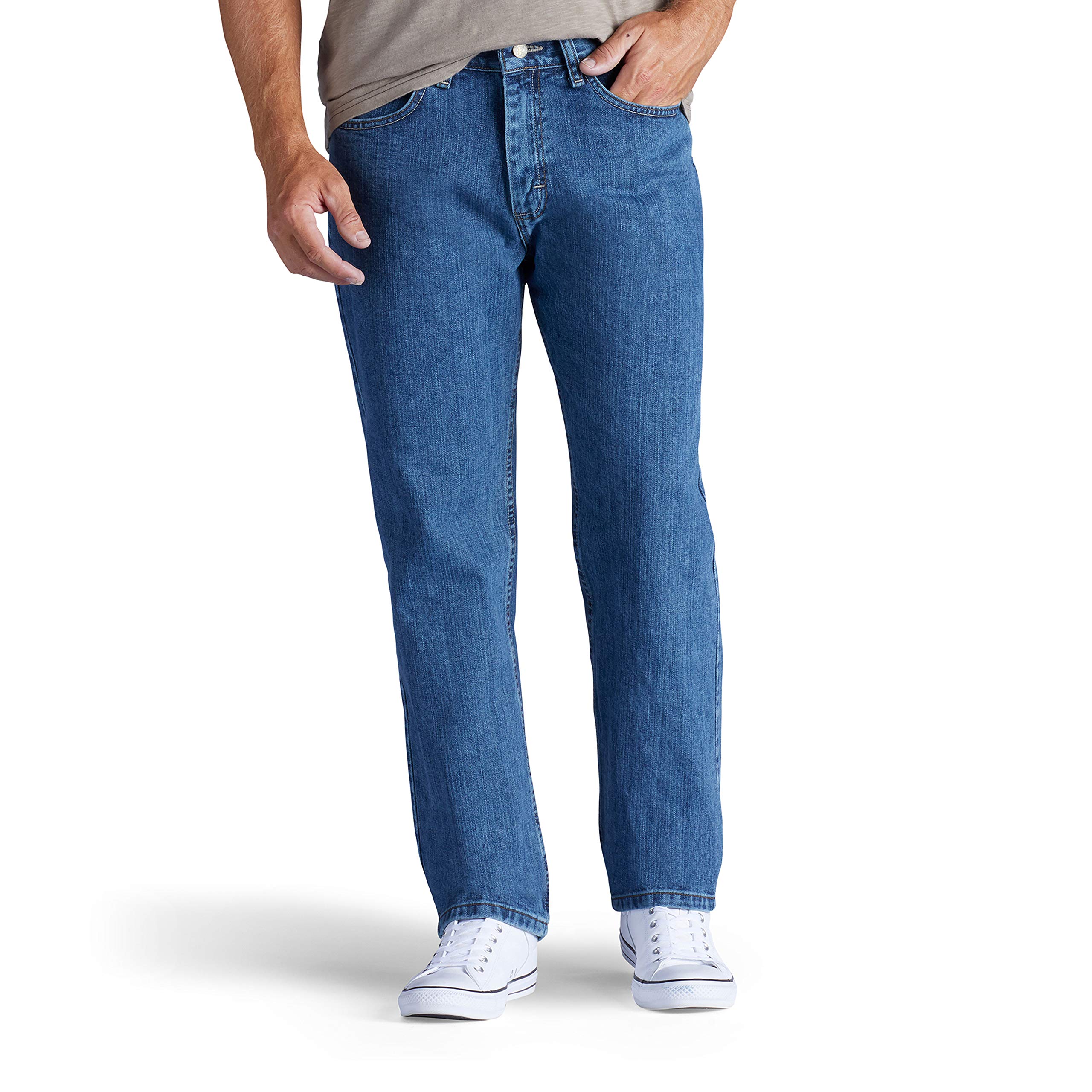 Lee - Men's Jeans - Regular Straight Fit - Daren - Clean Black