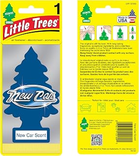 Little Trees Air Freshener, New Car Fragrance, Blue