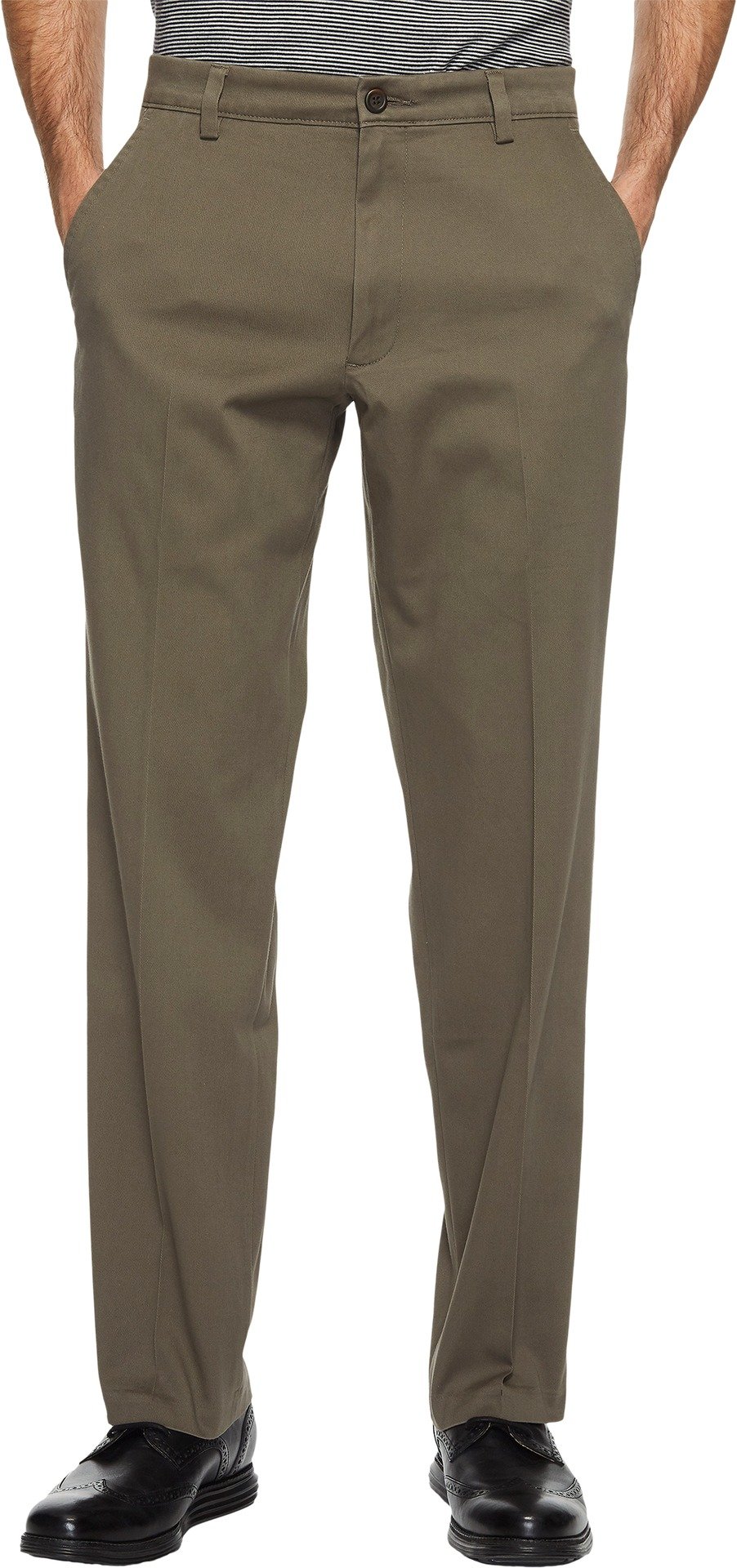 dockers - Straight Fit Easy Khaki Pants D2, Men's Casual Trousers