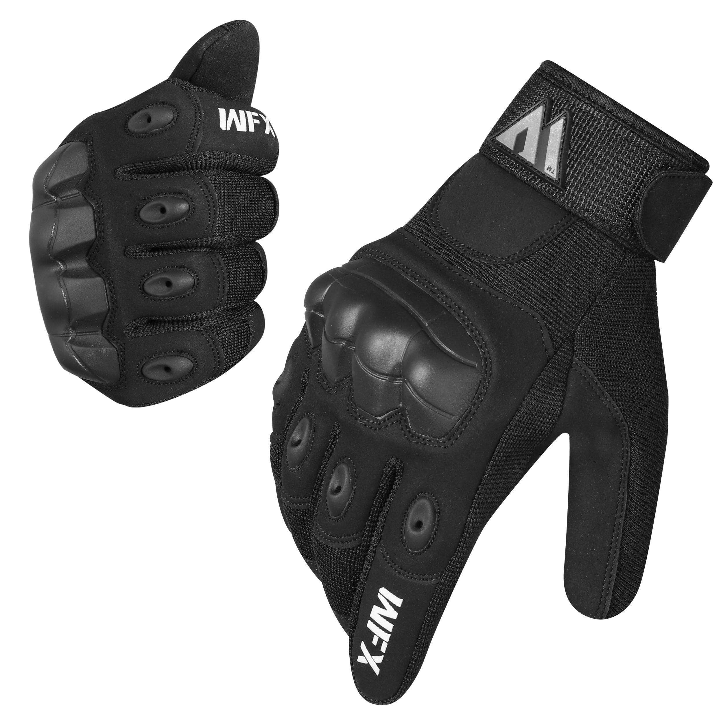 WFX Motorcycle Gloves Full Finger Touchscreen Breathable Protective Motorbike Gl