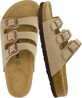 Women's Cushionaire Lela Cork footbed sandal with comfort