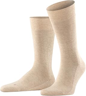 FALKE Sensitive London Men's Socks Cotton White Black Other Colours Socks with Soft Trim without Elastic Solid Colour to Wear All Year Round 1 Pair